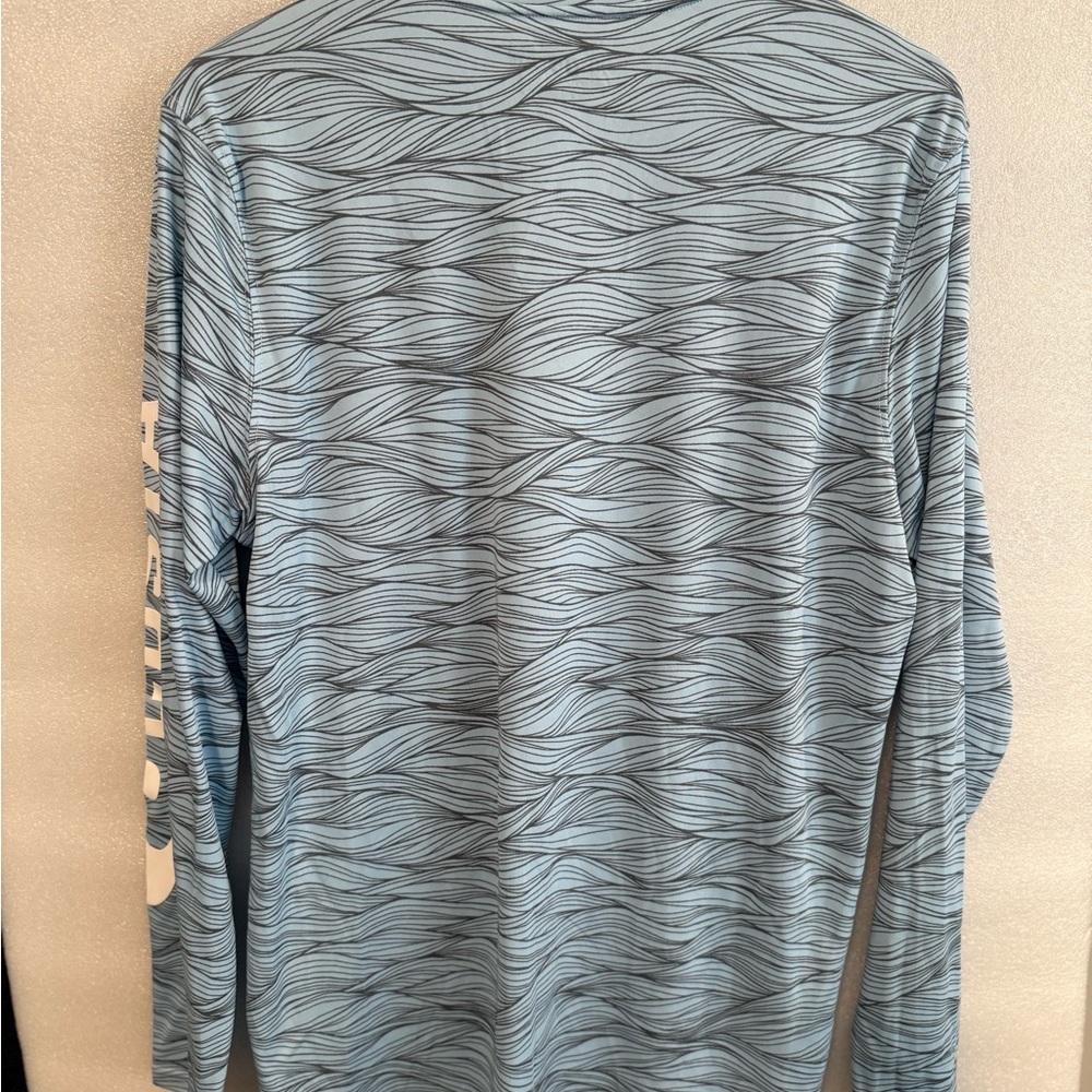 Costa Wave Pattern Long Sleeve Tee - Picture 3 of 3